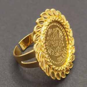 خاتم على شكل وردة